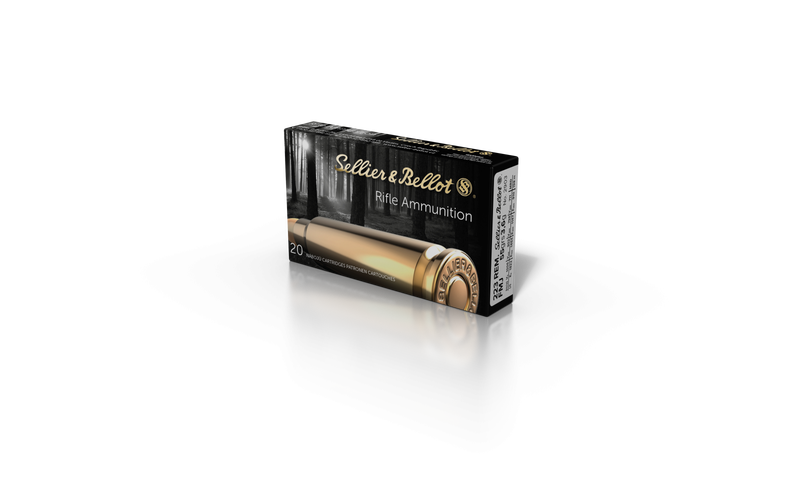 Sellier & Bellot .223 REM FMJ 3.6 g 20 pcs