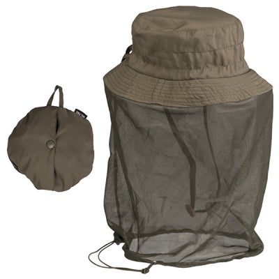 Mil-Tec Boonie Mosquito Hat, Olive